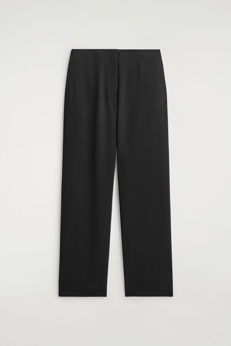 TAILORED STRAIGHT-LEG TROUSERS