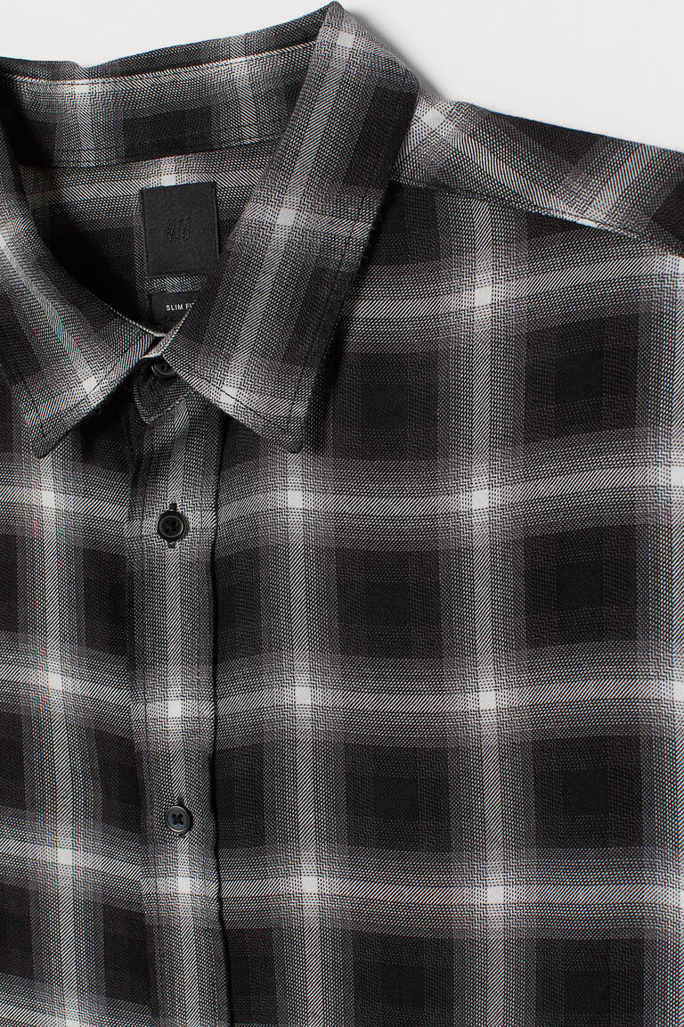 Viscose shirt Slim Fit