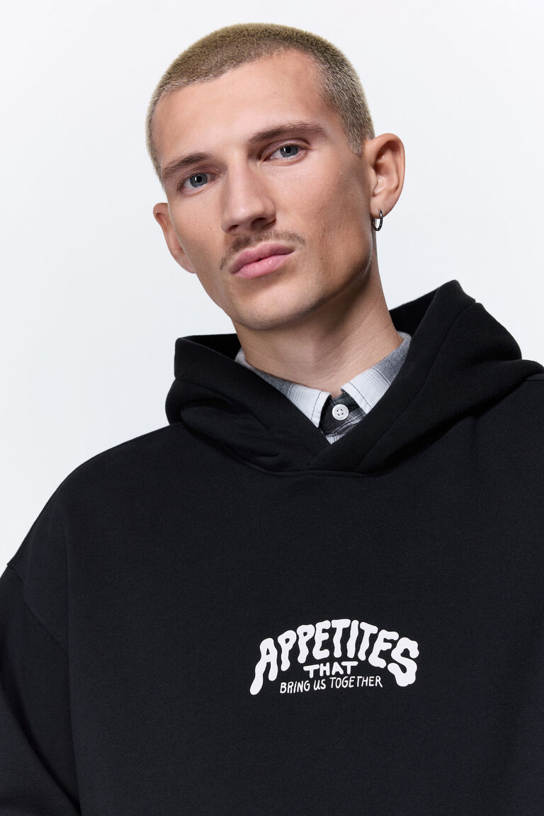 Relaxed Fit Printed hoodie