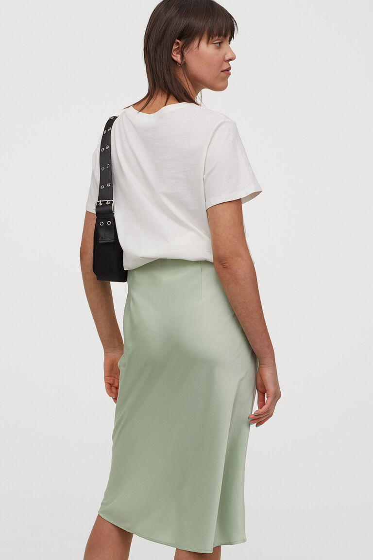 Pistachio green skirt Clearance