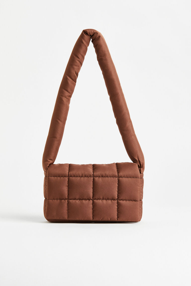 Quilted shoulder bag