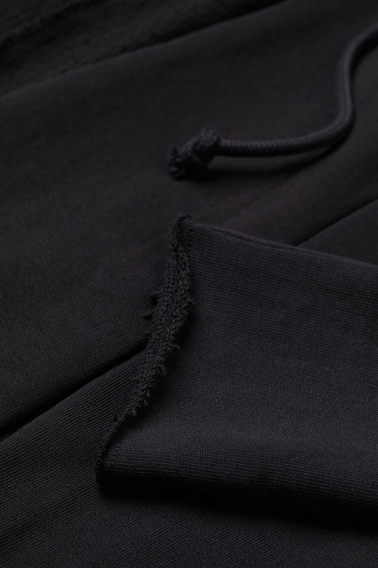 17312 Black Hooded Cardigan main image 0