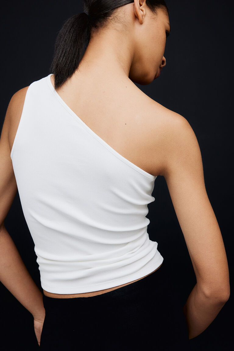 One-shoulder top