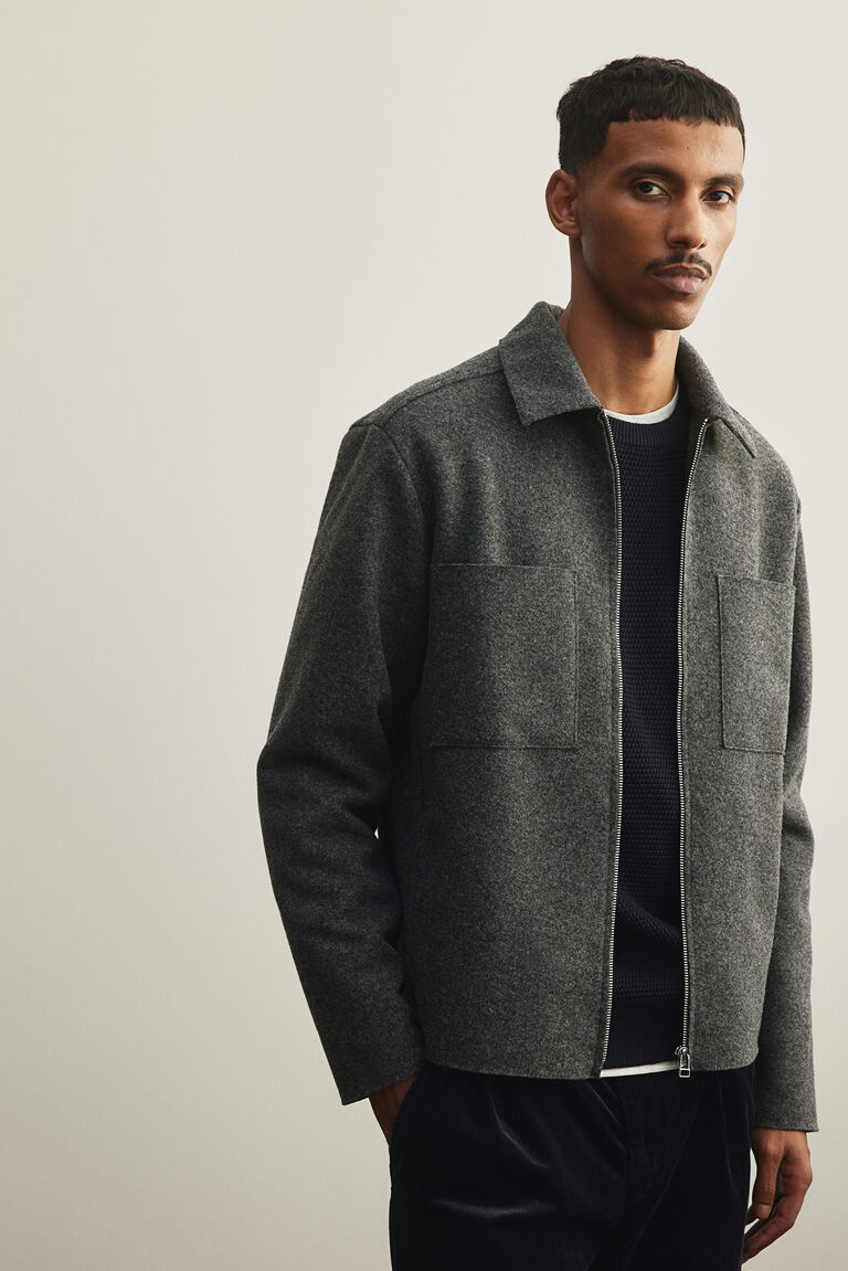 ジャケット・アウター 00s PPFM HoodieWoolStrapLongCoat PPFM Early 00s Hooded Mask Heavy Wool Rider Jacket – DRIEW