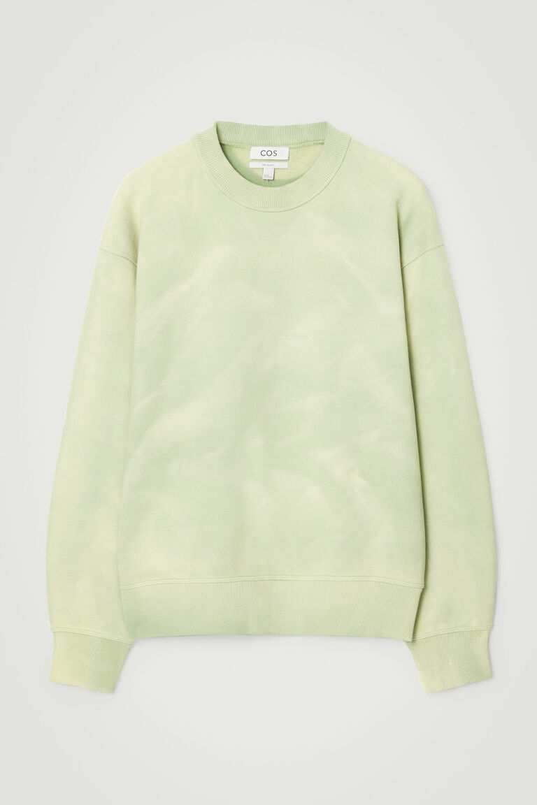 ACID-WASH SWEATSHIRT