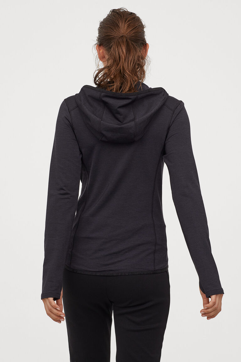 Zip Through Sports Hoodie