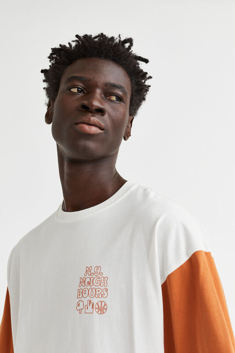 Oversized Fit Cotton Tshirt