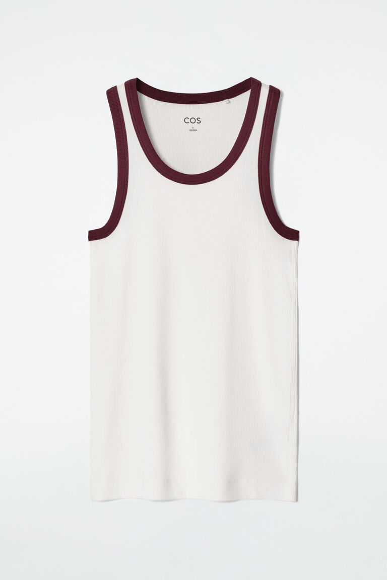 RIBBED TANK TOP