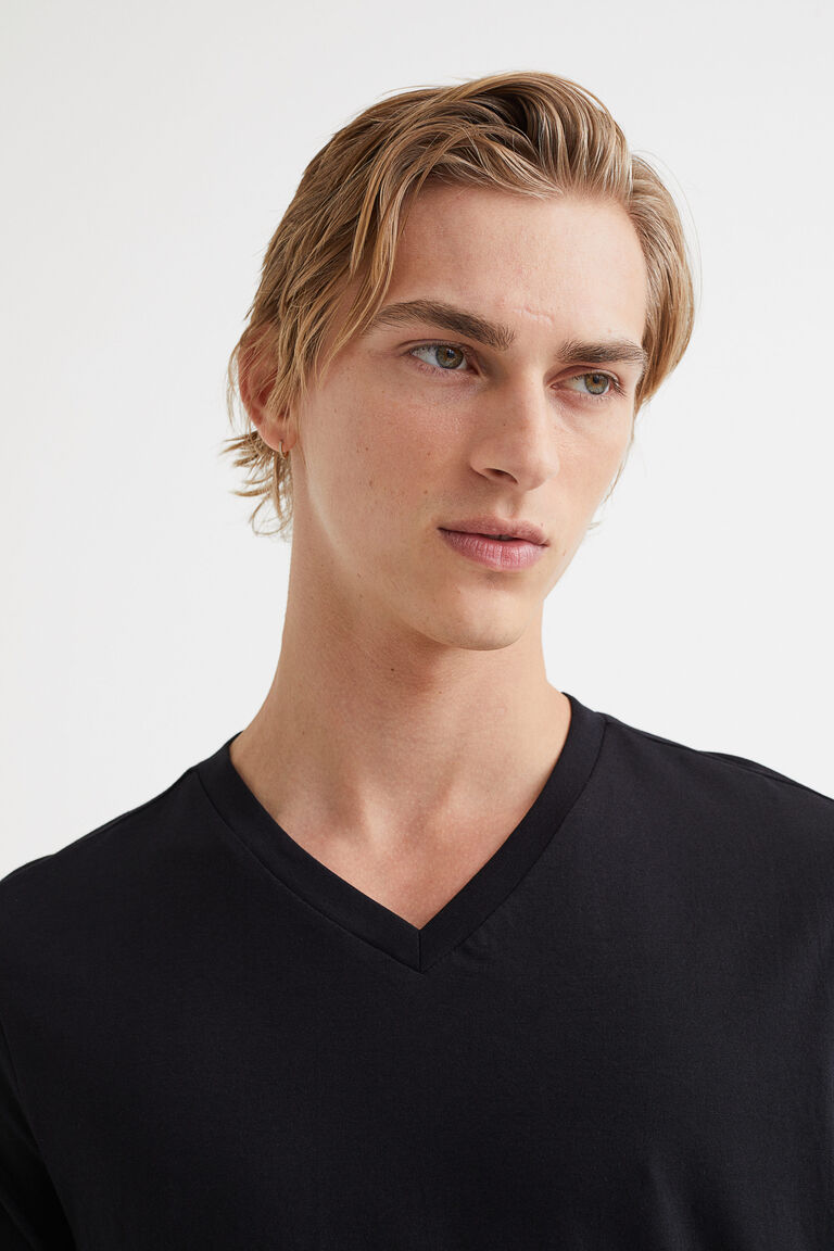 Vneck Tshirt Regular Fit