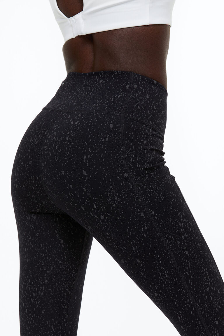 Reflective running tights