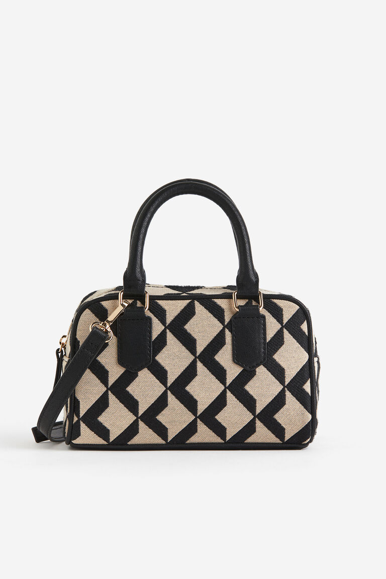 Jacquardweave shoulder bag