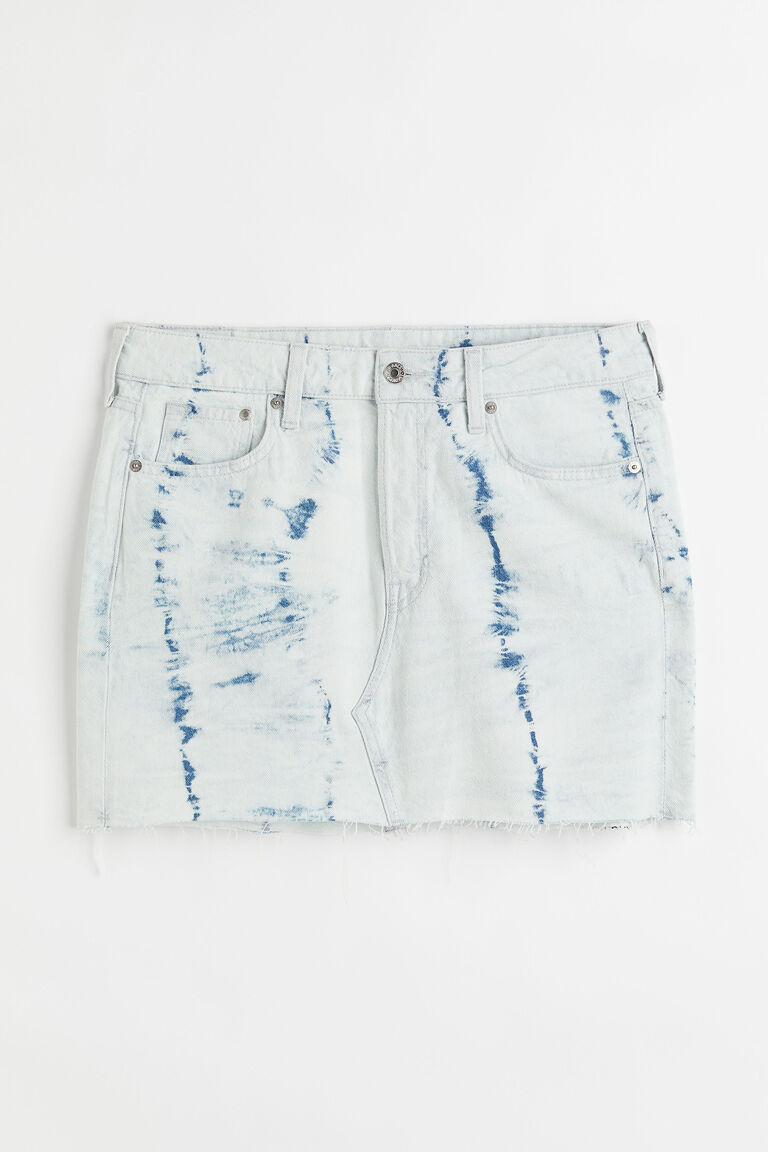 Low Waist Denim skirt