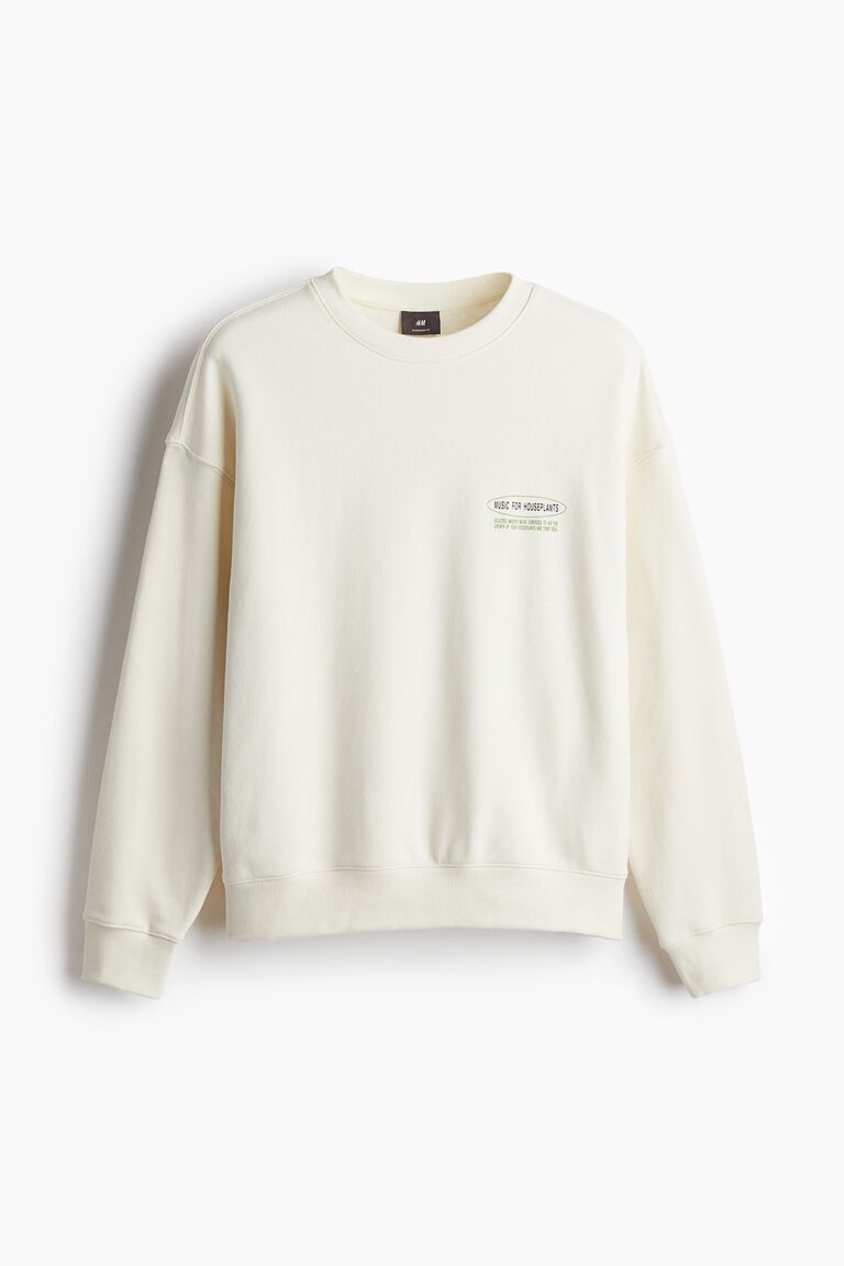 Line Oervsize Sweatshirt