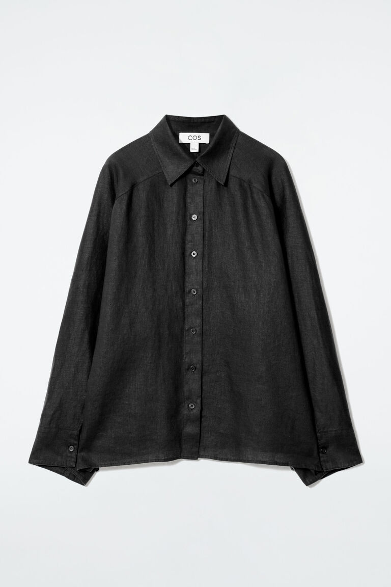 BOXY LINEN SHIRT