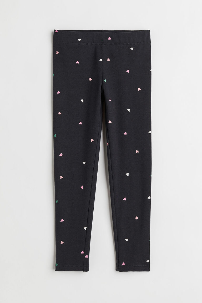 Leggings with brushed inside