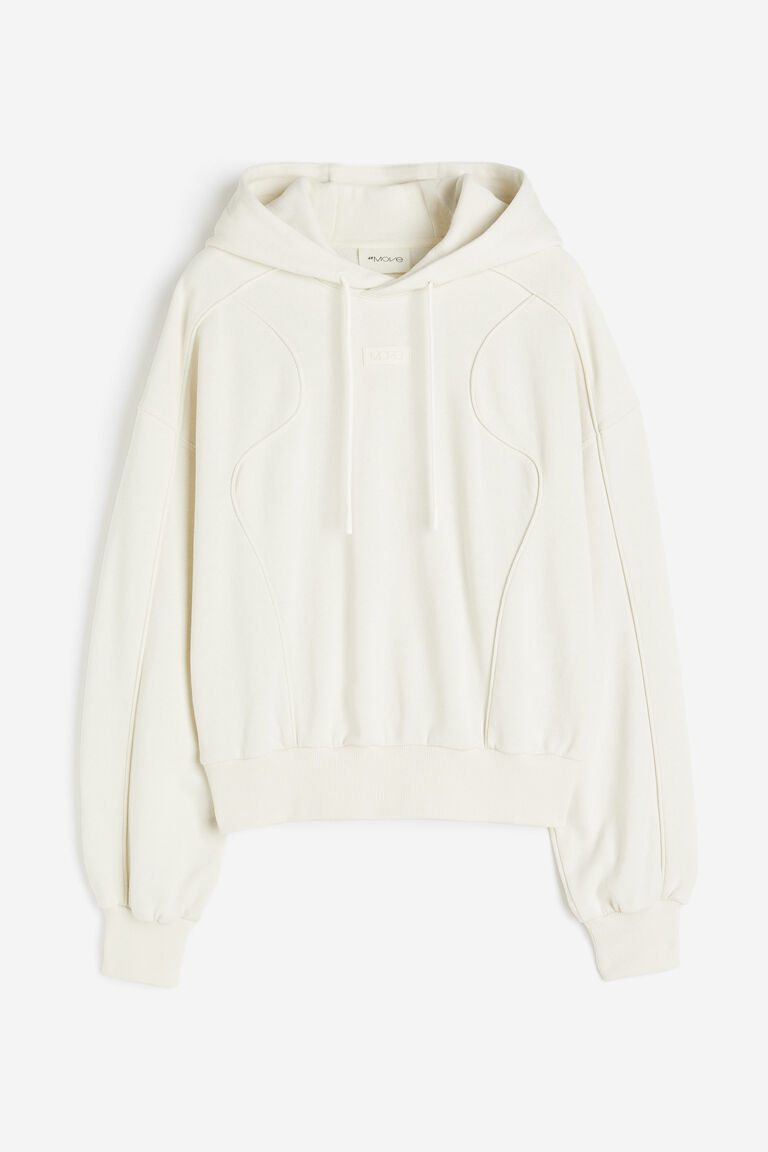 DryMove™ Piping-detail sports hoodie