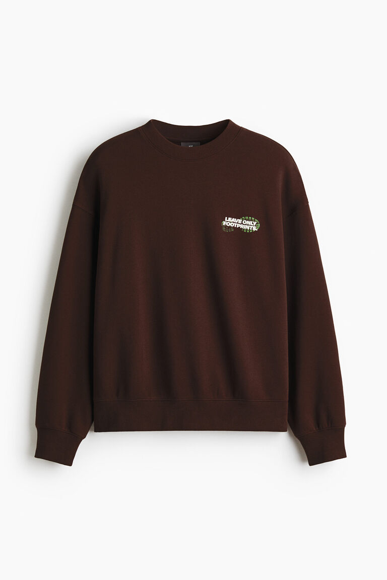Oversized Fit Printed sweatshirt