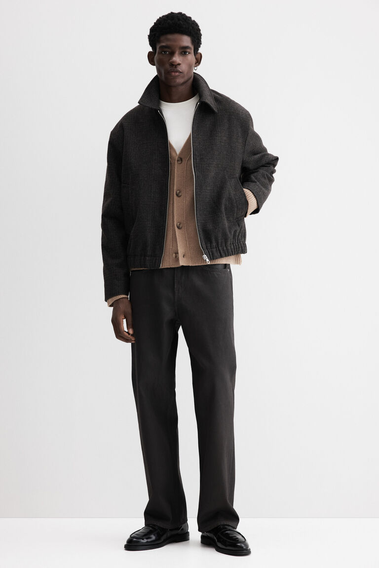 Regular Fit Felted shacket
