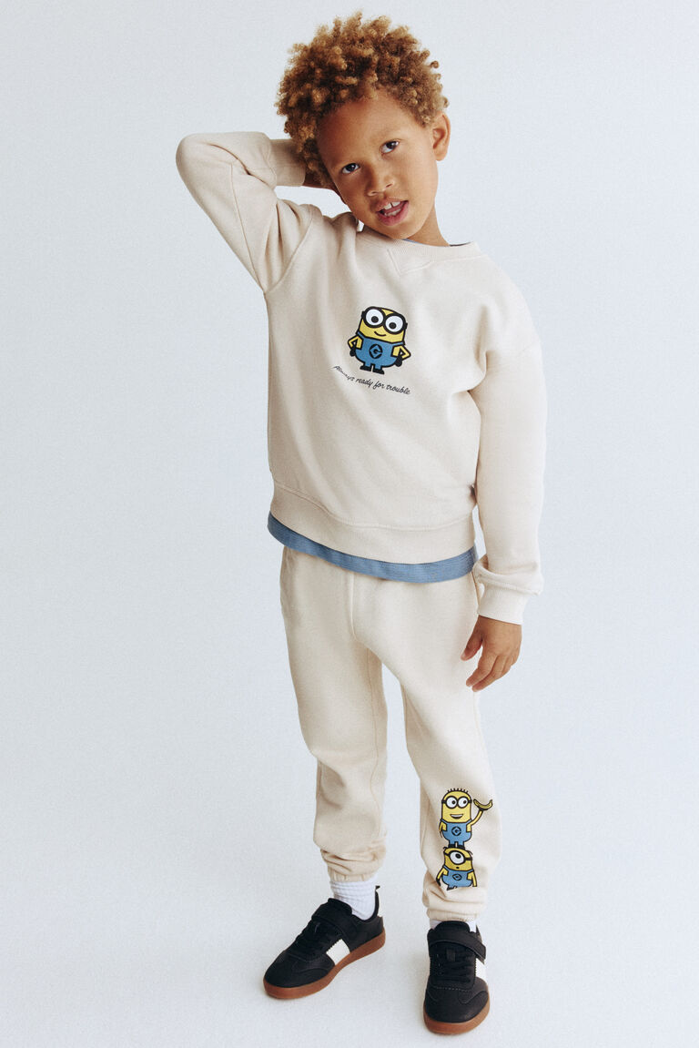 2-piece printed sweatshirt set