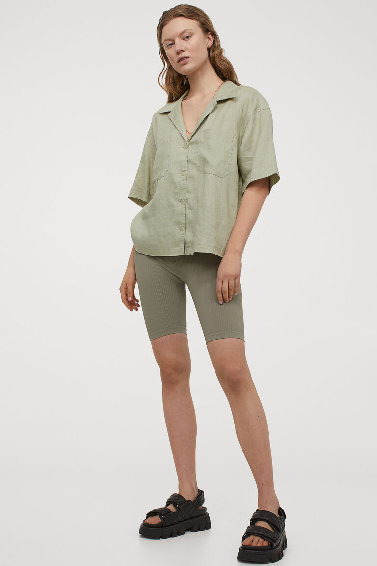 womens linen resort wear