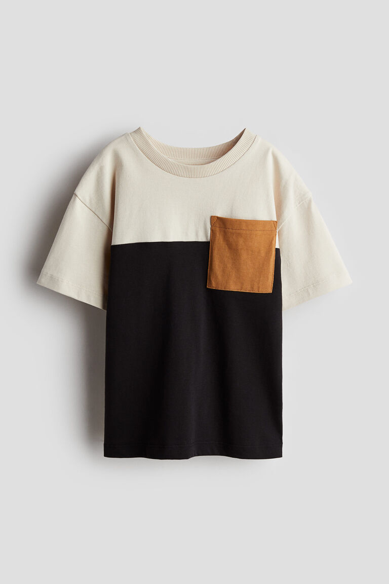 Old Tiralahilacha Giulia Unisex Chest Pocket T Shirt Beige main image 1