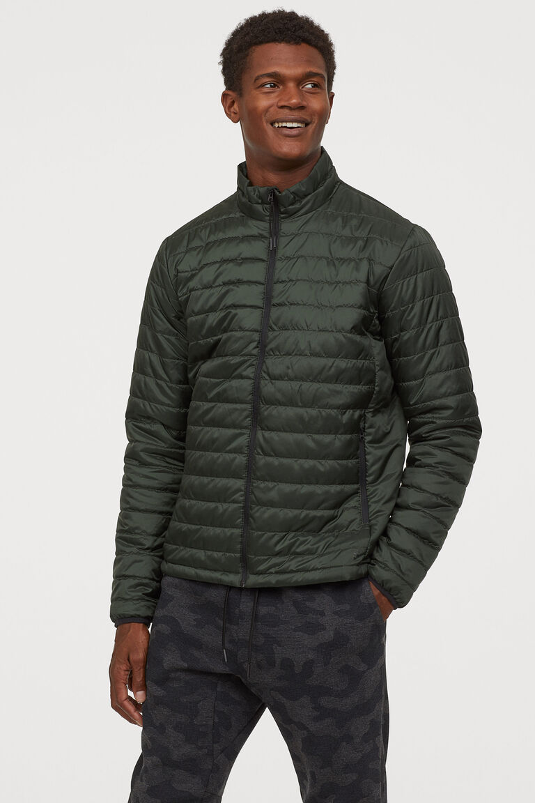Padded outdoor jacket