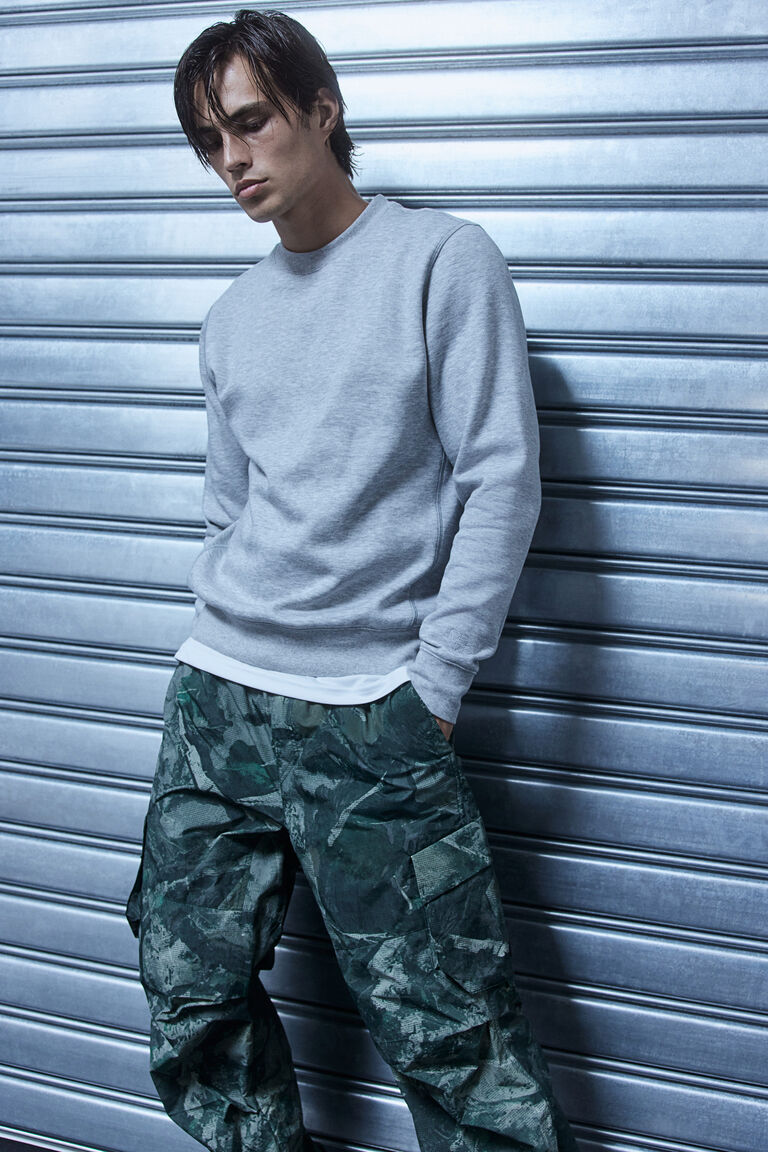 Loose Fit Parachute cargo trousers