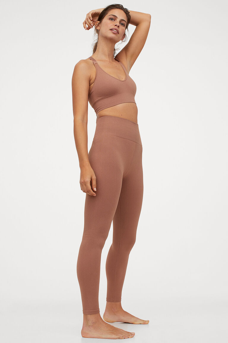 Seamless sports tights