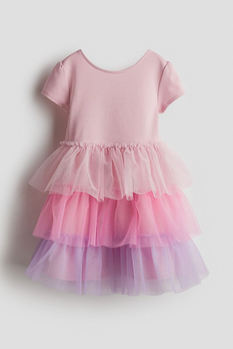 Flared-skirt dress