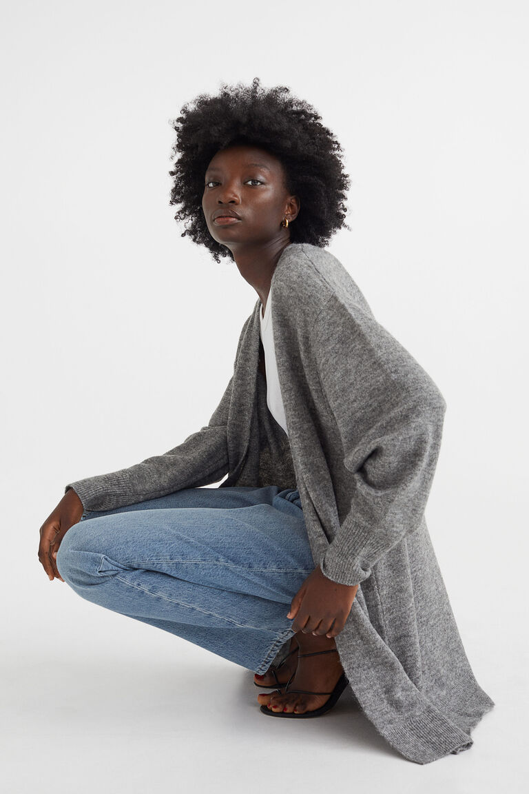 LAICA O-NECK RAGLAN CARDIGAN