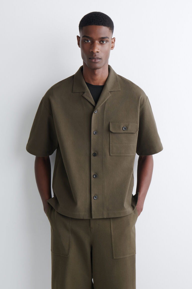 COTTON UTILITY SHIRT