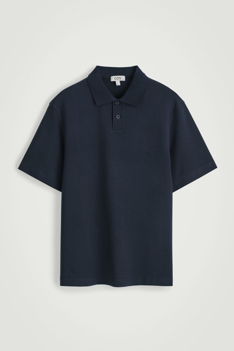 INTERLOCK COTTON POLO SHIRT