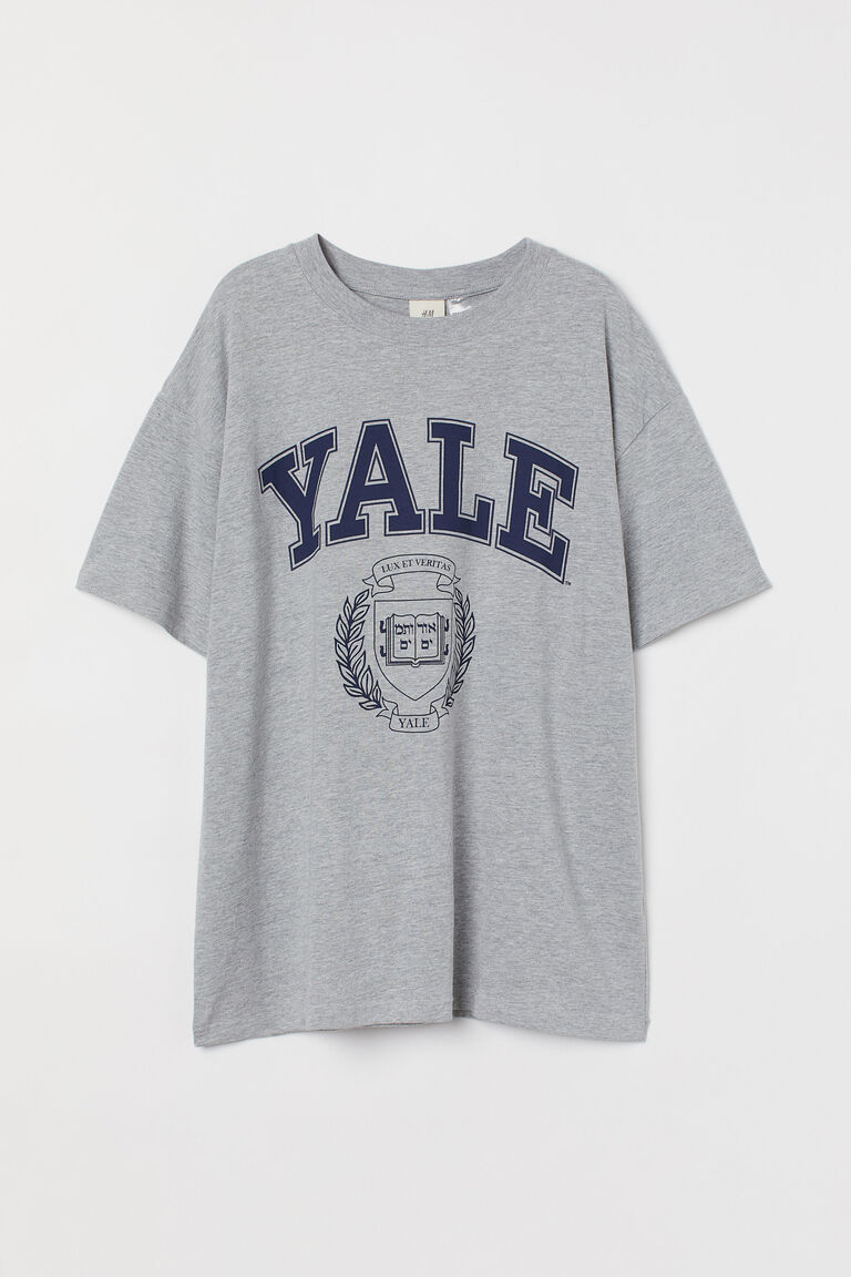 Oversized printed T-shirt