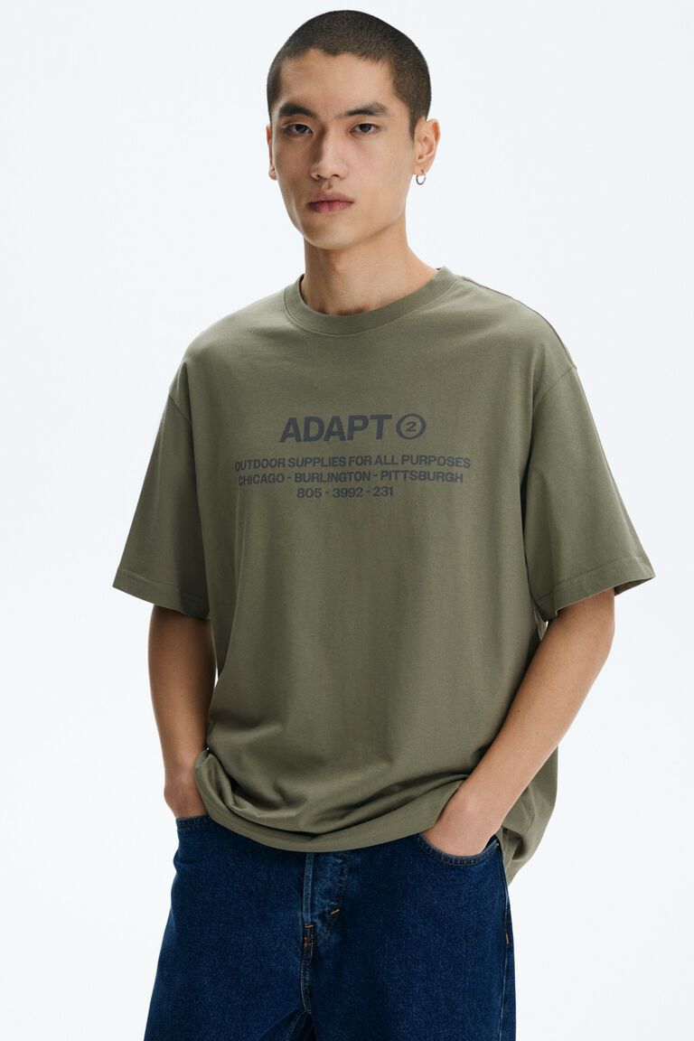 Loose Fit Printed T-shirt