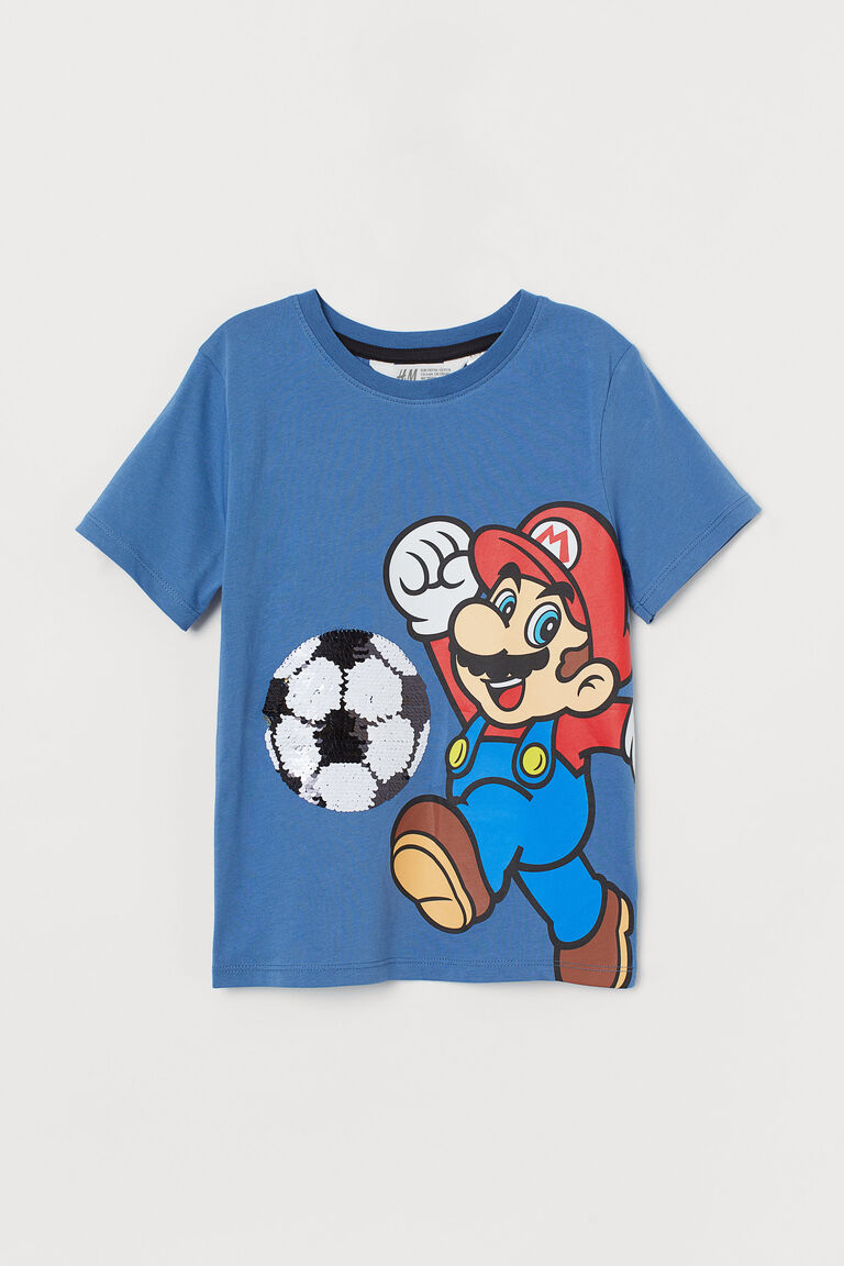 t shirt sequin reversible