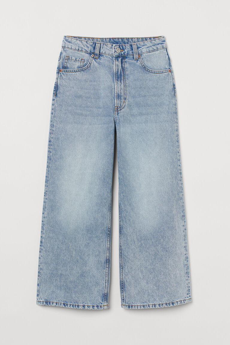 hm jeans culotte