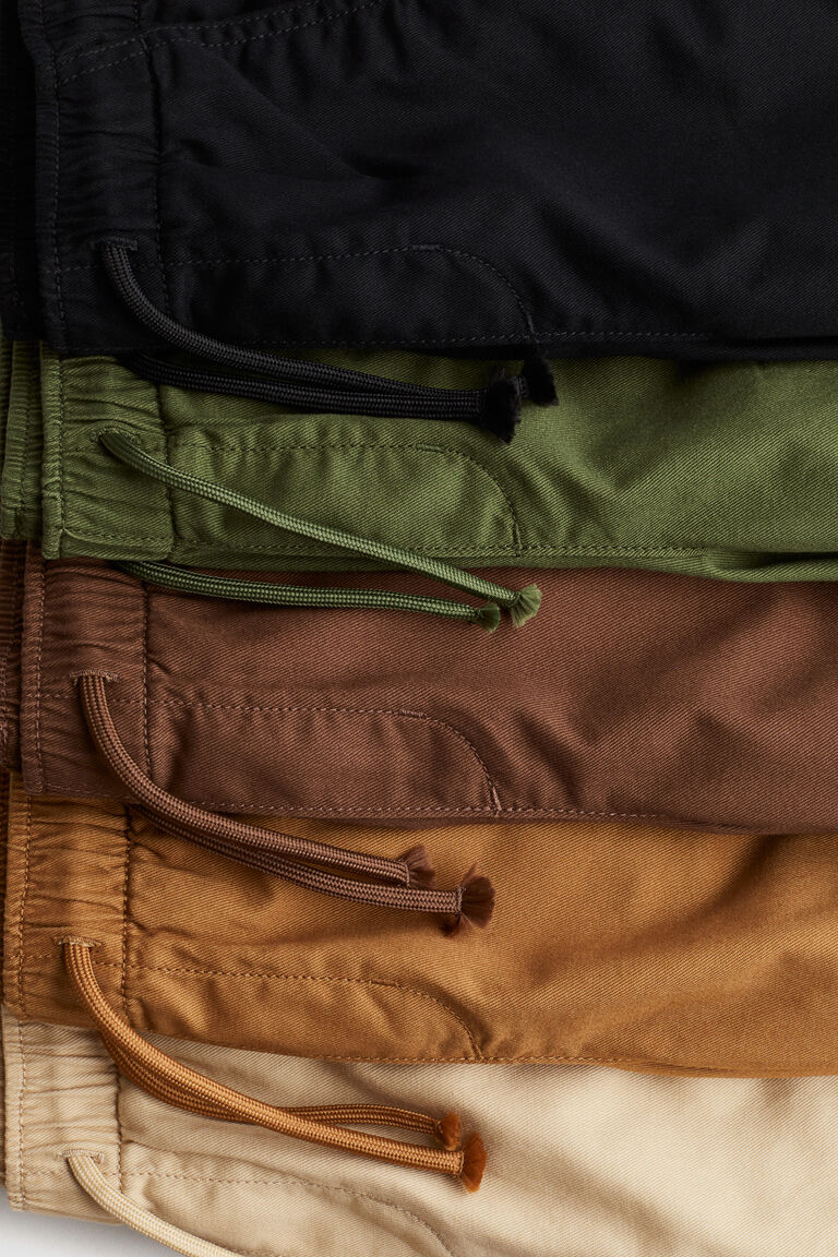 5pack twill joggers
