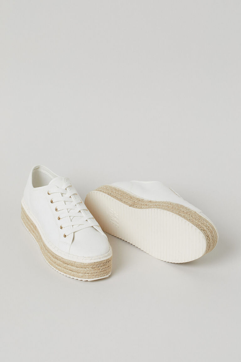 Espadrille trainers