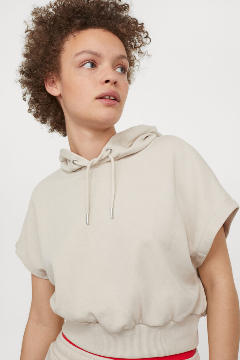 Sleeveless Sports Hoodie