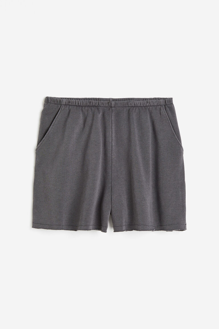 Uniqlo Women's Elastic Waist Jersey Shorts Women's DENIM