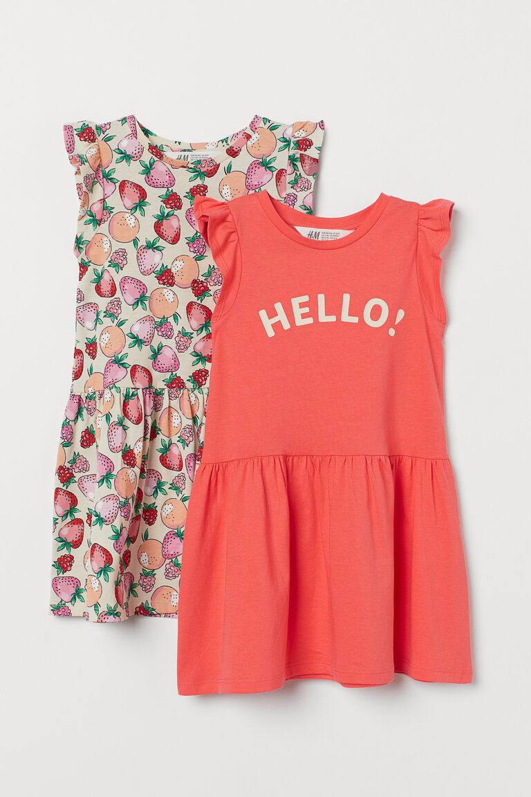 2pack cotton dresses