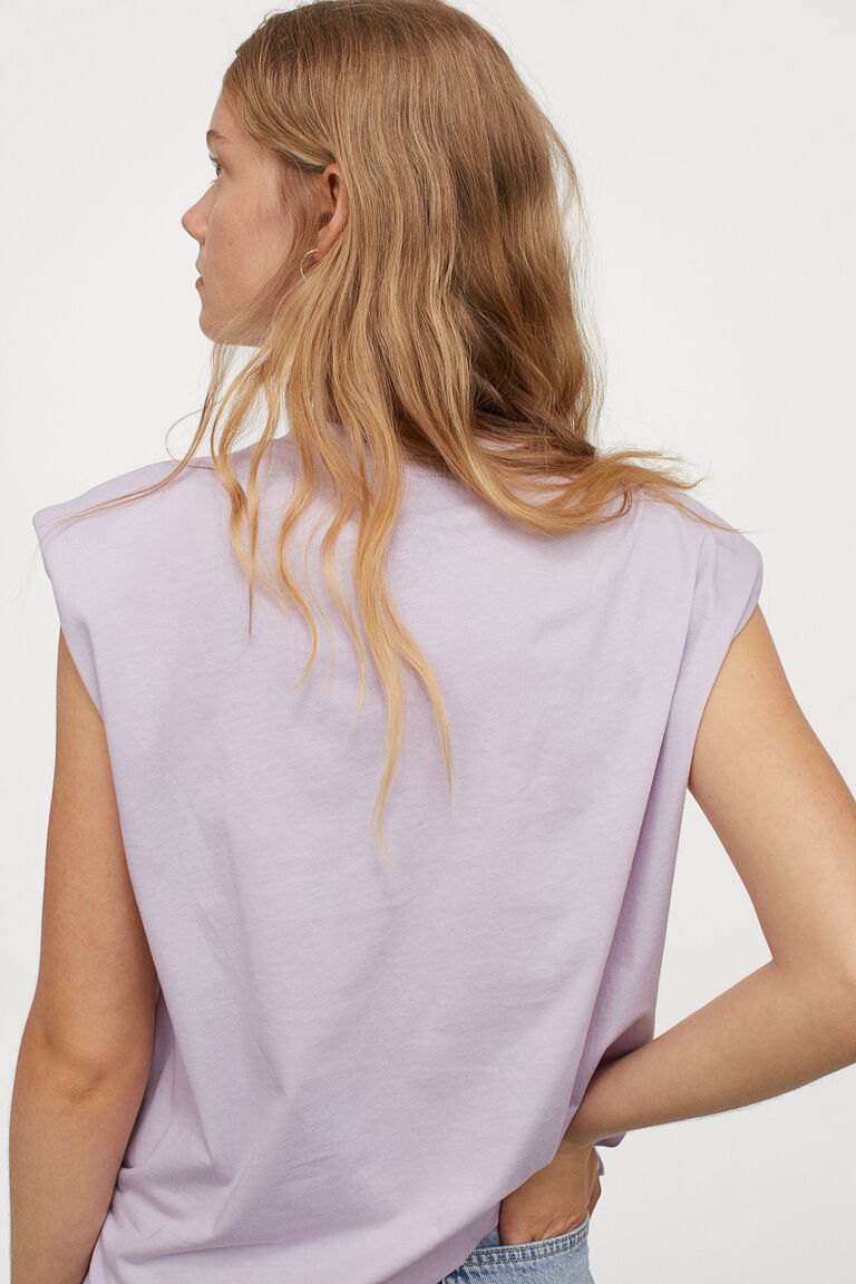 Shoulder pad shirt h&m Clearance