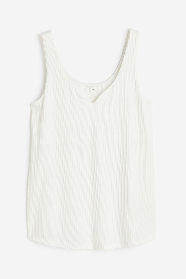MAMA Ribbed vest top
