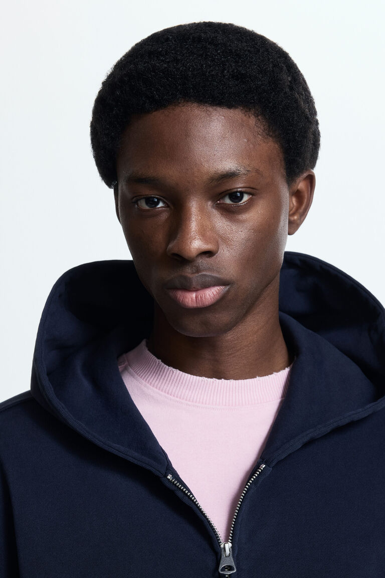 Oversized Fit Zip-through hoodie