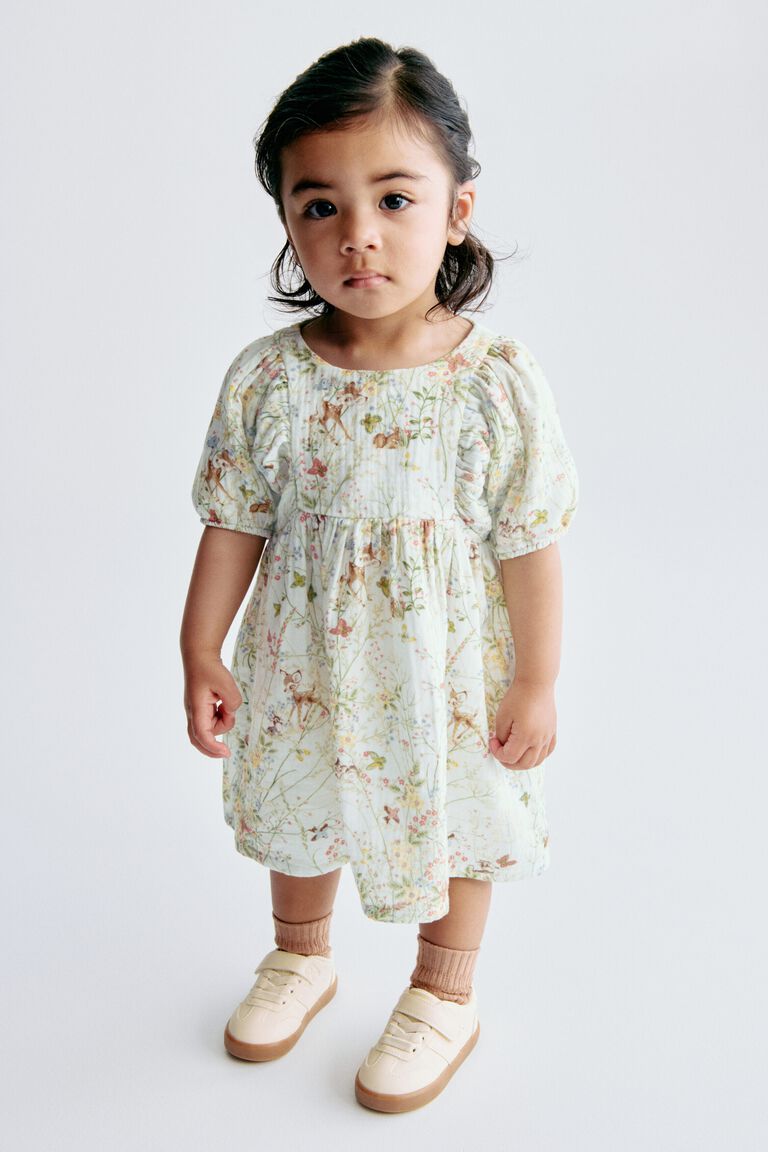 Cotton muslin dress