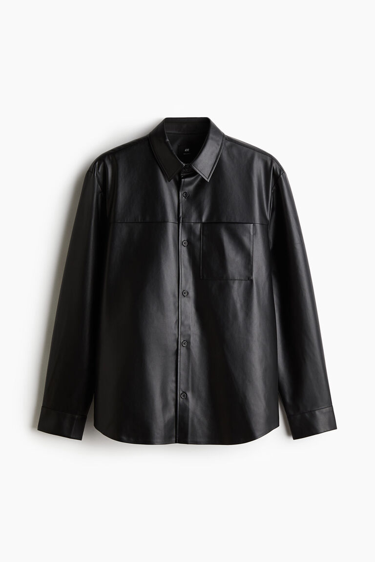 Regular Fit Coated shirt