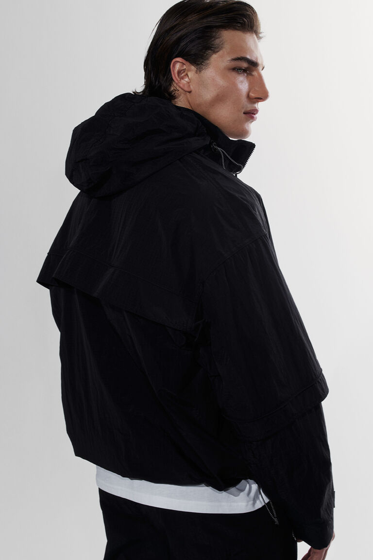 Loose Fit Sports nylon anorak