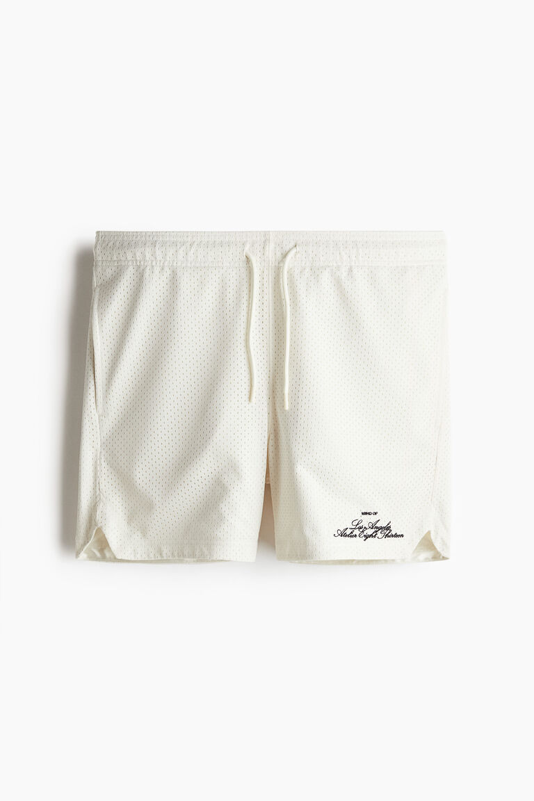 Regular Fit Mesh shorts