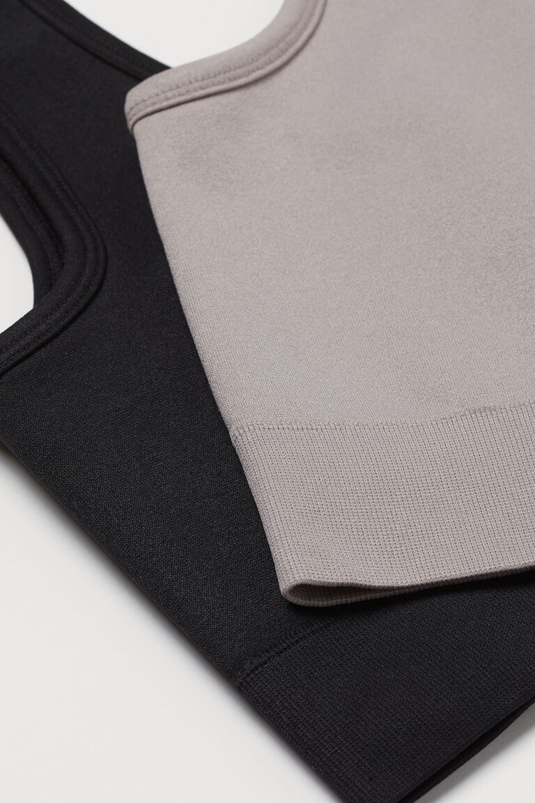 2pack seamless sports bras