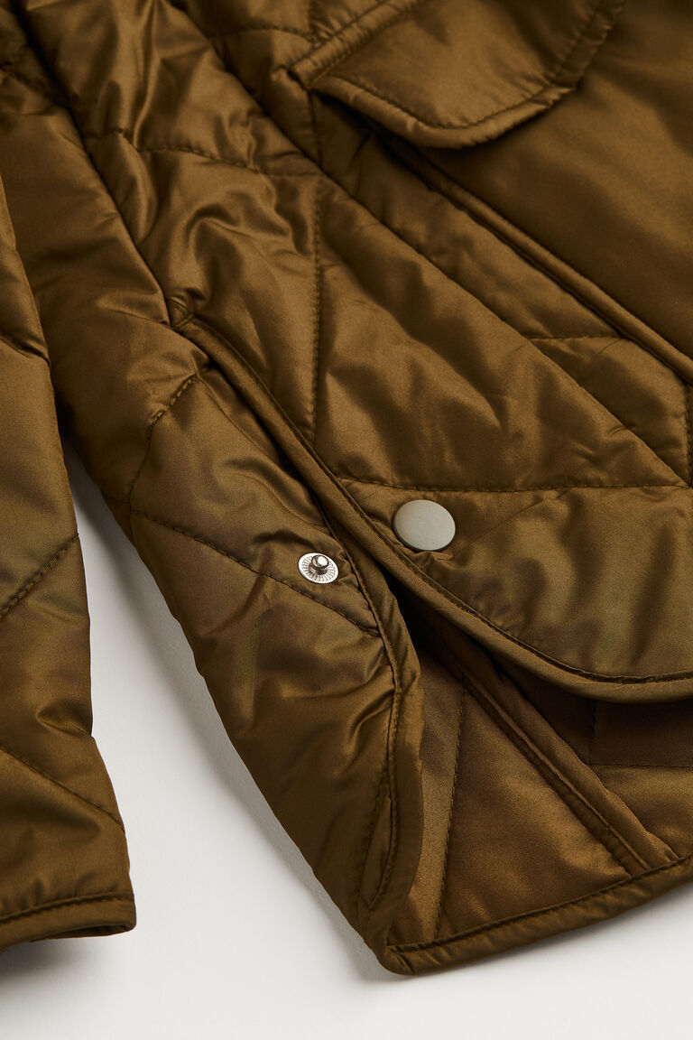 Oversized quilted jacket